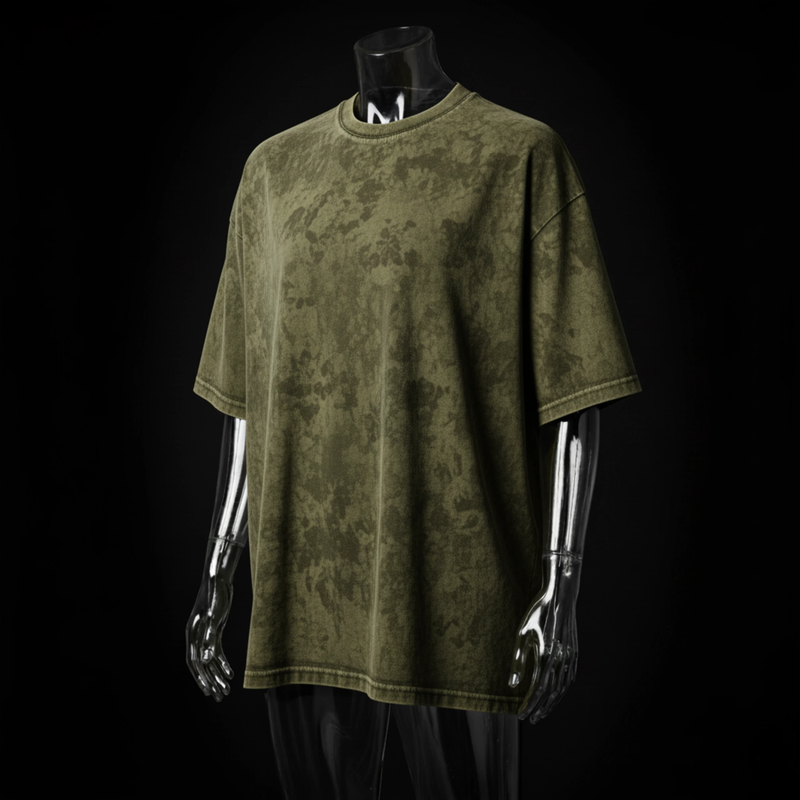 The Acid Wash Oversized Tee – Unisex (240 GSM) - Image 2