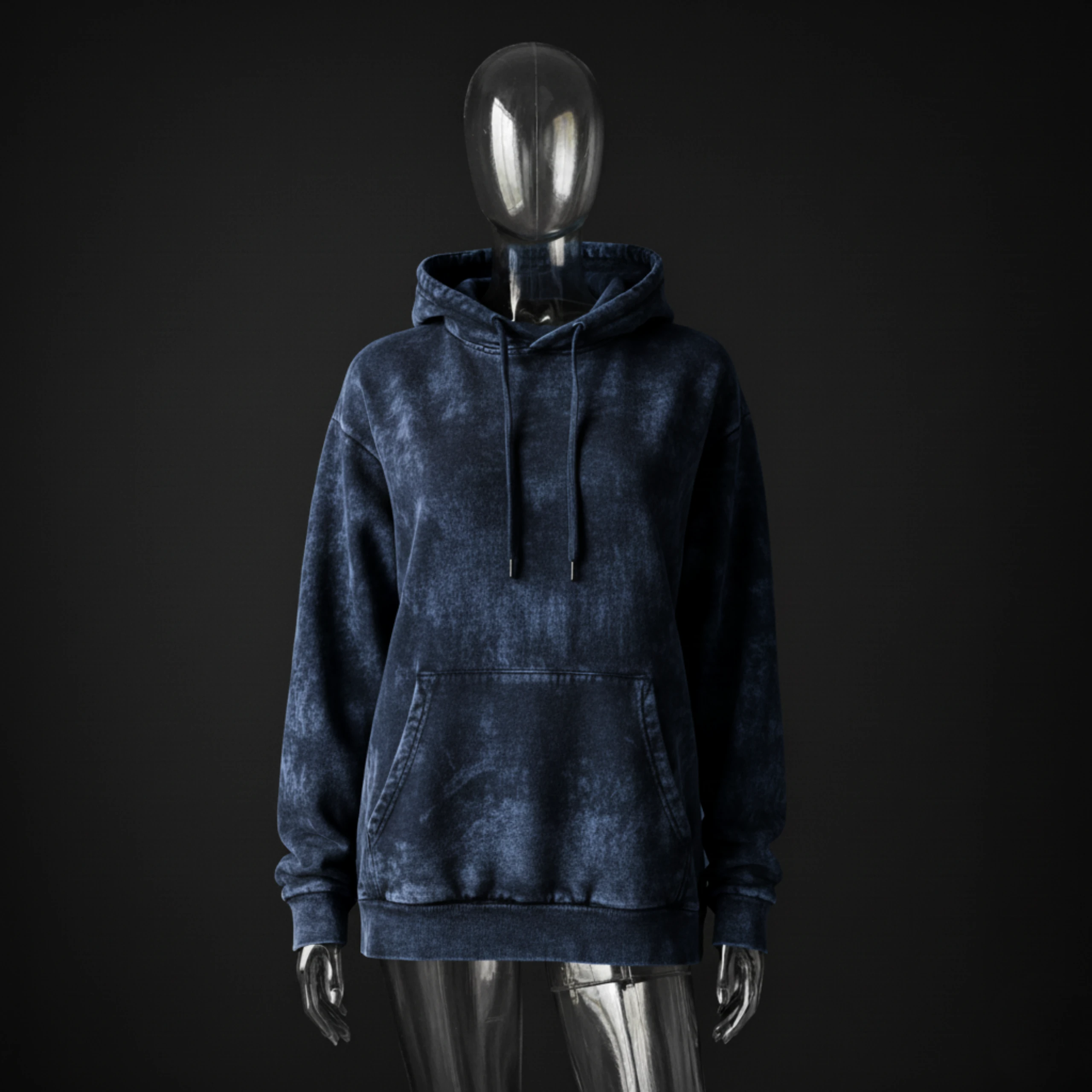 The Acid Wash Hoodie – Unisex (300 GSM) - Image 2